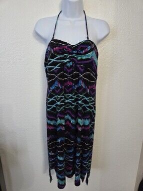 Bisou Bisou Halter Sundress Women's Size 14